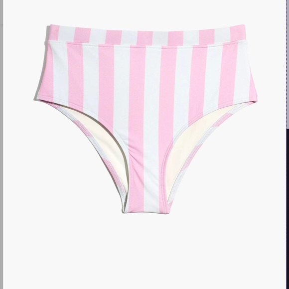 Solid & Striped Lilo Bikini Set in Cotton Candy Stripe - Picture 4 of 6